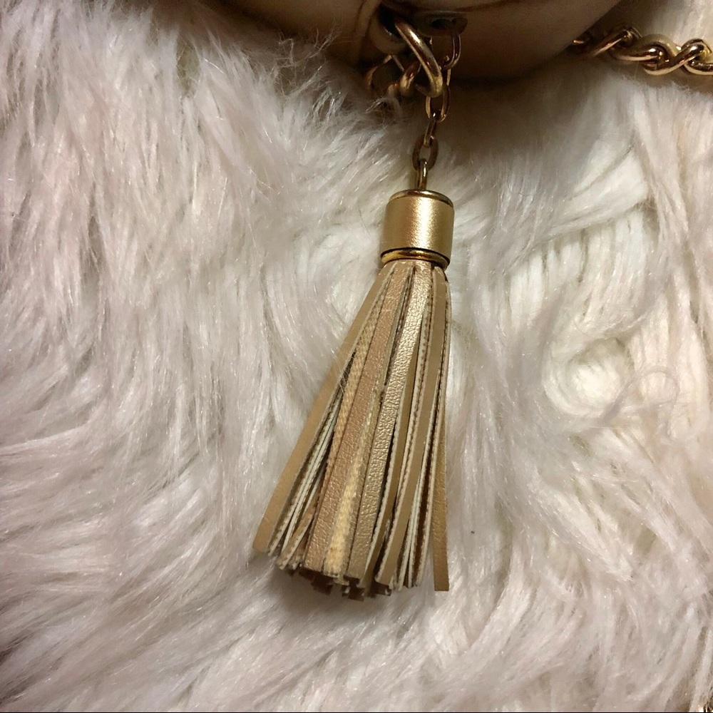 ~Giani Bernini~ 9 in. Shoulder bag gold - Picture 4 of 6